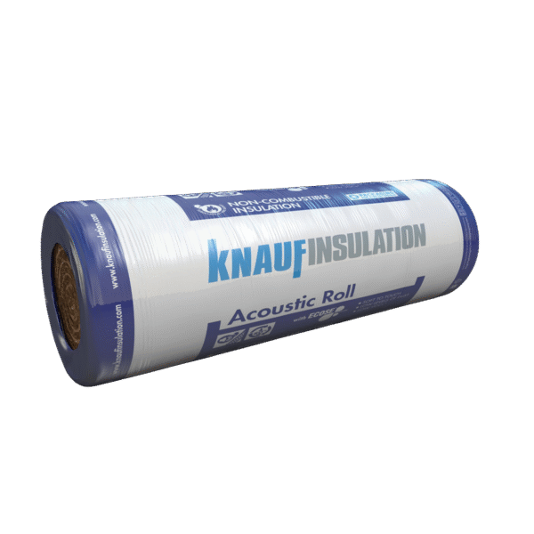 Knauf Acoustic Roll (Ready–cut) 63mm – 1200mm (2x600) x 15m (18m²)