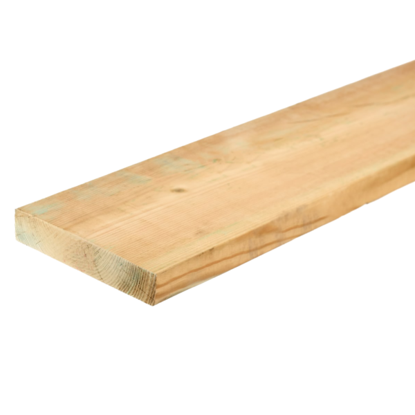 47mm x 250mm Sawn Treated Timber C24 (10" x 2") 4.8m
