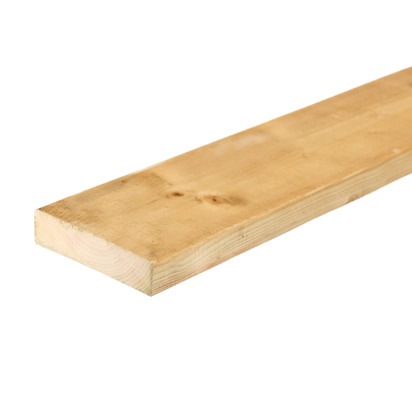 C24_8x2_1 47mm x 200mm Sawn Treated Timber C24 (8" x 2") 3.6m