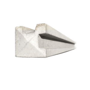Concrete_Post_Corner_1 9ft Slotted Concrete Corner Fence Post 125mm x 125mm x 2745mm