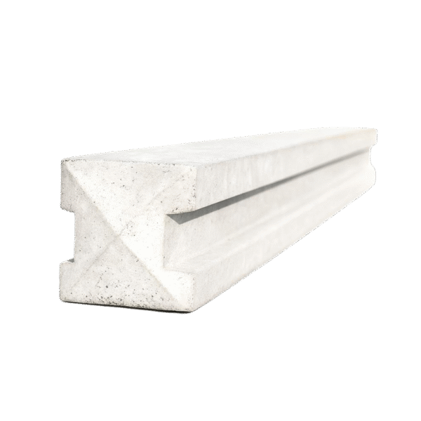Concrete_Post_Intermediate_1 9ft Slotted Concrete Intermediate Fence Post 94mm x 109mm x 2745mm