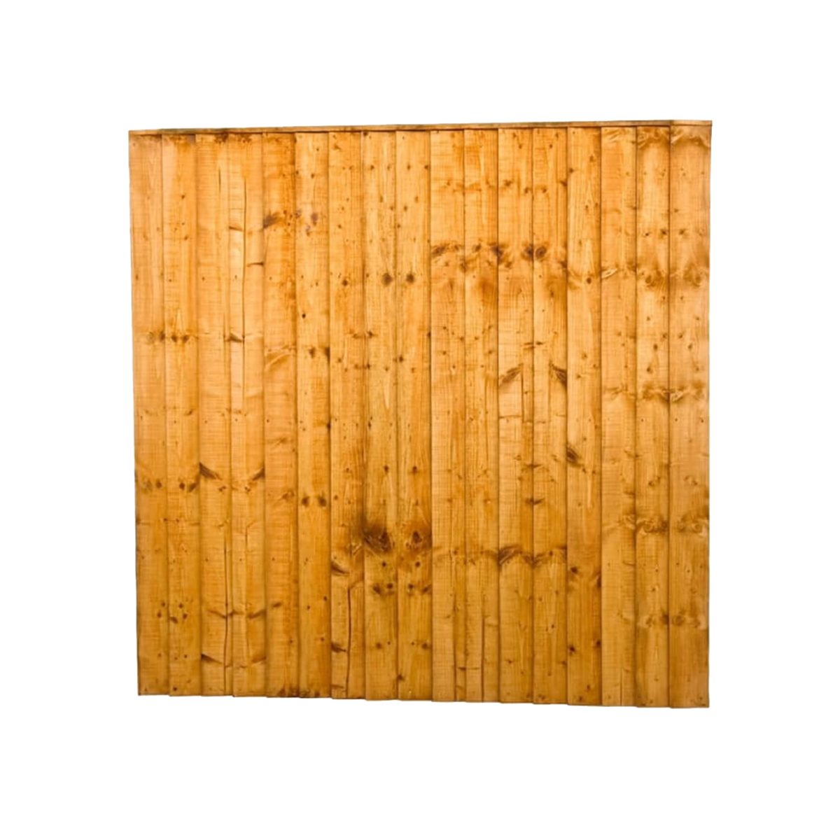 6' x 3' Feather Edge Pressure Treated Wooden Fence Panel