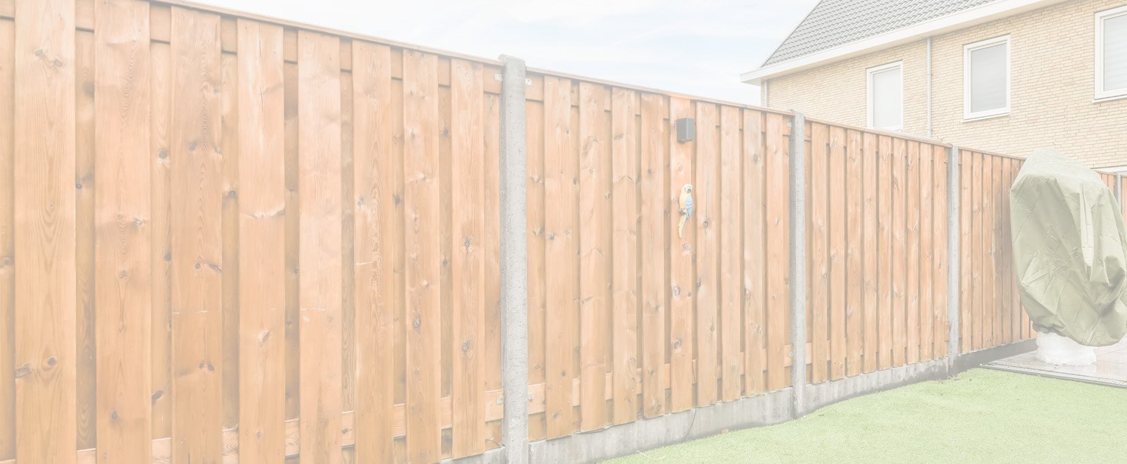 6' x 3' Closeboard Fence Panel Brown 1830 x 900mm