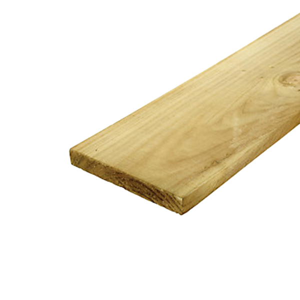 Gravel Board 22mm x 150mm x 4.8m UC3 Green Treated (6" x 1")