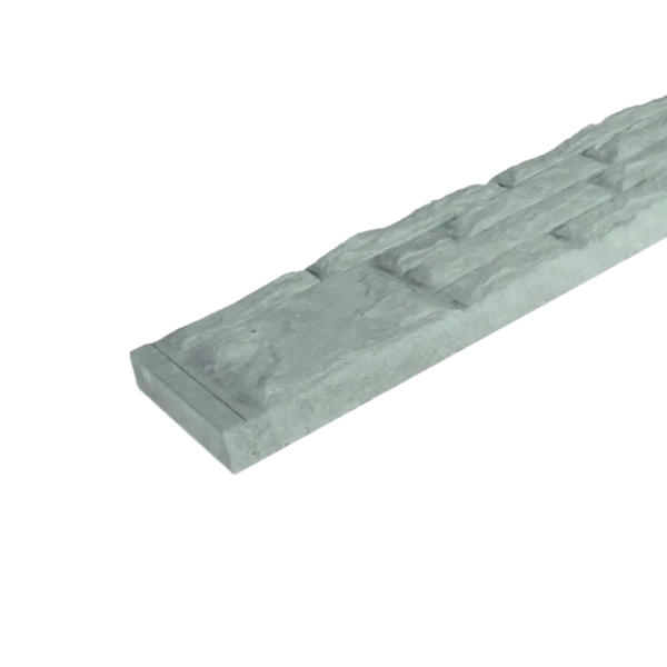 6" Rock Faced Concrete Gravel Board 50mm x 150mm x 1830mm